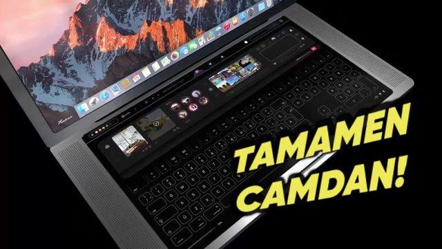 Apple’dan Tamamen Cam Olan MacBook Üzerinde Çalışıyor! (Sanal Klavye mi Geliyor?)