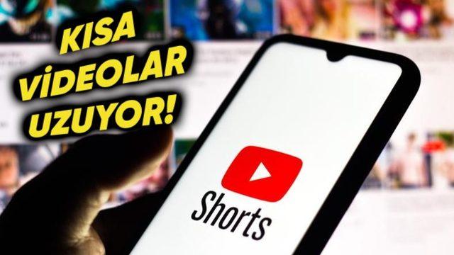 Kısa Videolarda Süre Uzatıldı: YouTube, Shorts Videolarını Daha Uzun Hale Getiriyor!