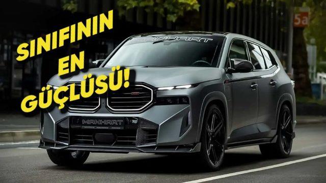 Uykularınızı Kaçıracak Otomobil: Karşınızda 900 Beygirlik Manhart’ın Modifiye Ettiği BMW XM MHXM 900!