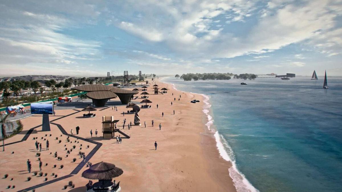 Dubai’nin Teknoloji ve Doğayı Bir Araya Getiren Devasa Plaj Projesi Jebel Ali Sahili (Tam 6,6 Km Uzunluğunda!)