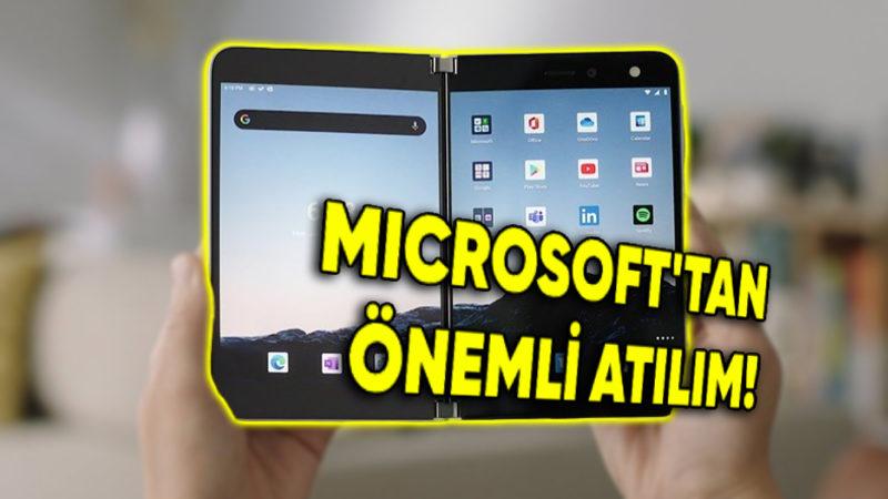 Microsoft’tan Yeni Katlanabilir Telefon Geliyor: Sektördeki Büyük Problemi Çözecek!