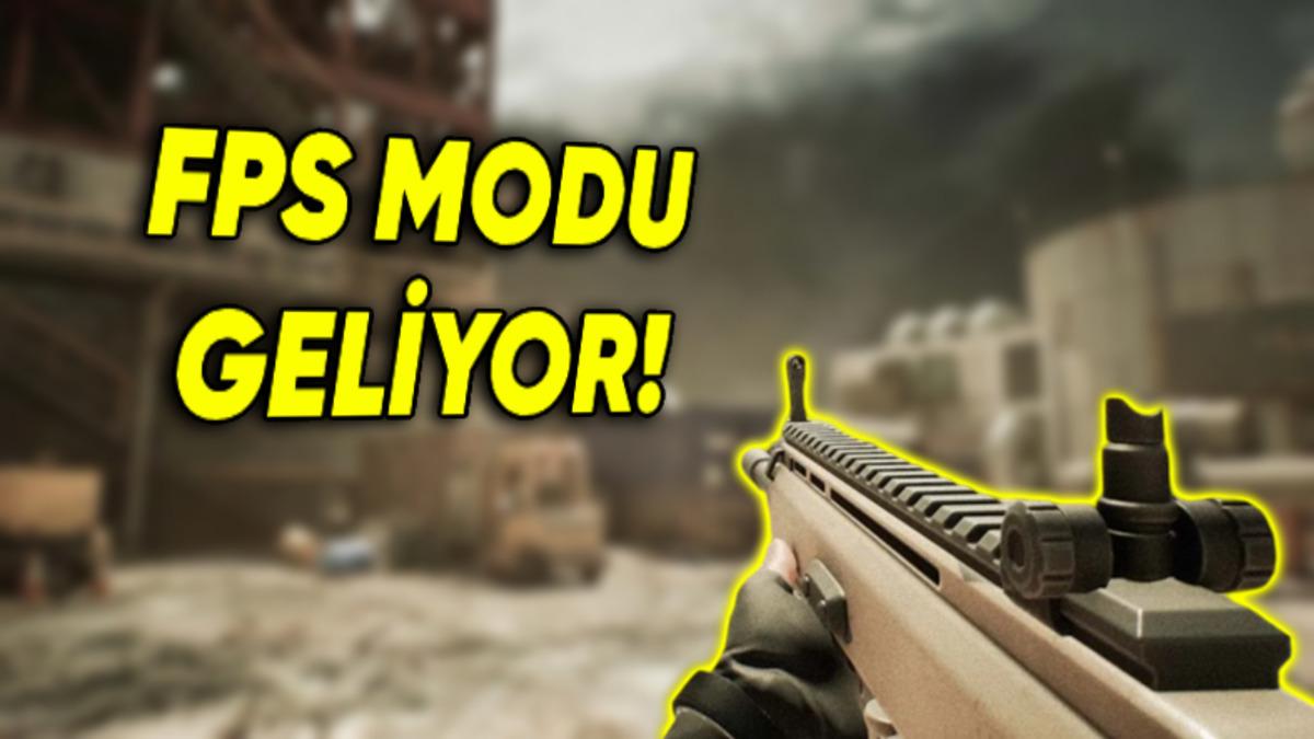 Fortnite’a FPS Modu Geliyor! (Yıllar Sonra Bir Hayal Gerçeğe Dönüşüyor)