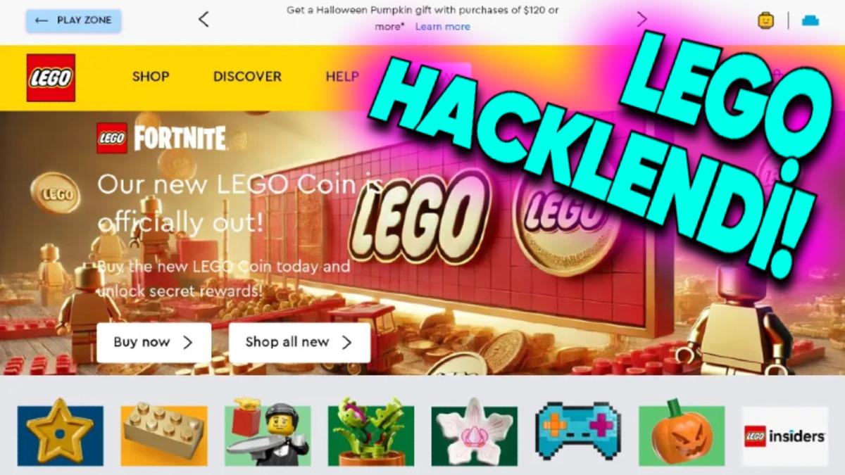 LEGO’nun İnternet Sitesi Hacklendi, Sahte Kripto Para Satılmaya Çalışıldı!
