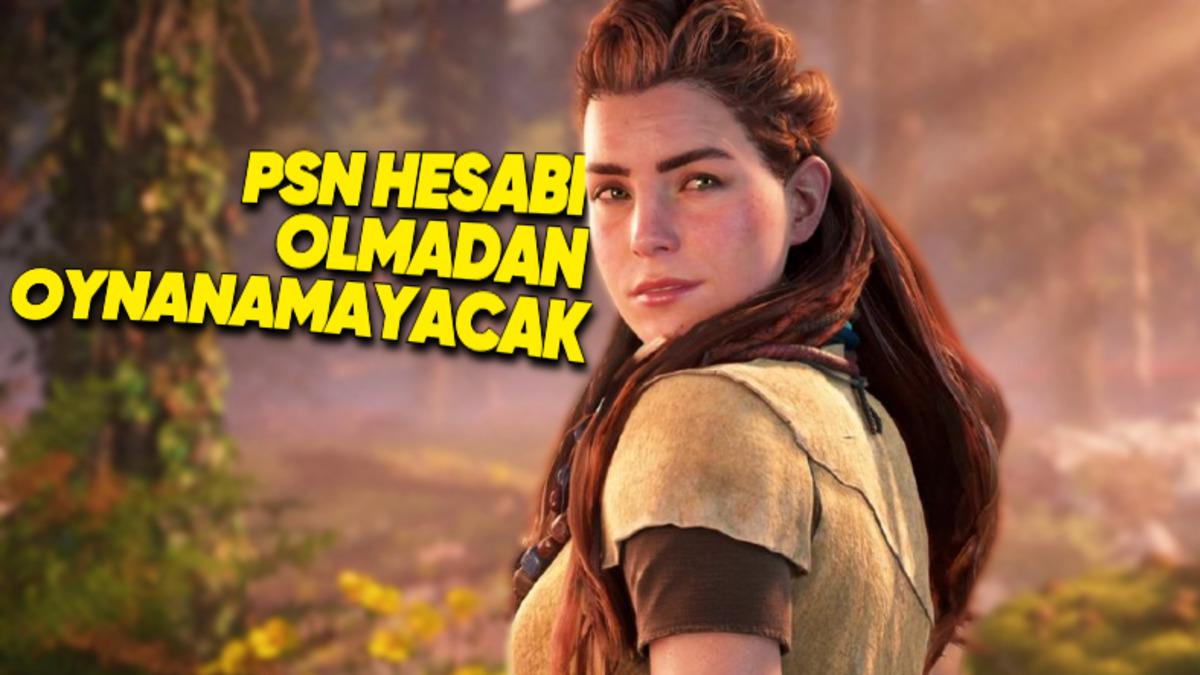 Sony, Oyunculardan Gelen Tepkilere Hiç Aldırış Etmiyor: Horizon Zero Dawn Remastered’ı PC’de Oynamak İçin de PSN Hesabı Gerekecek!