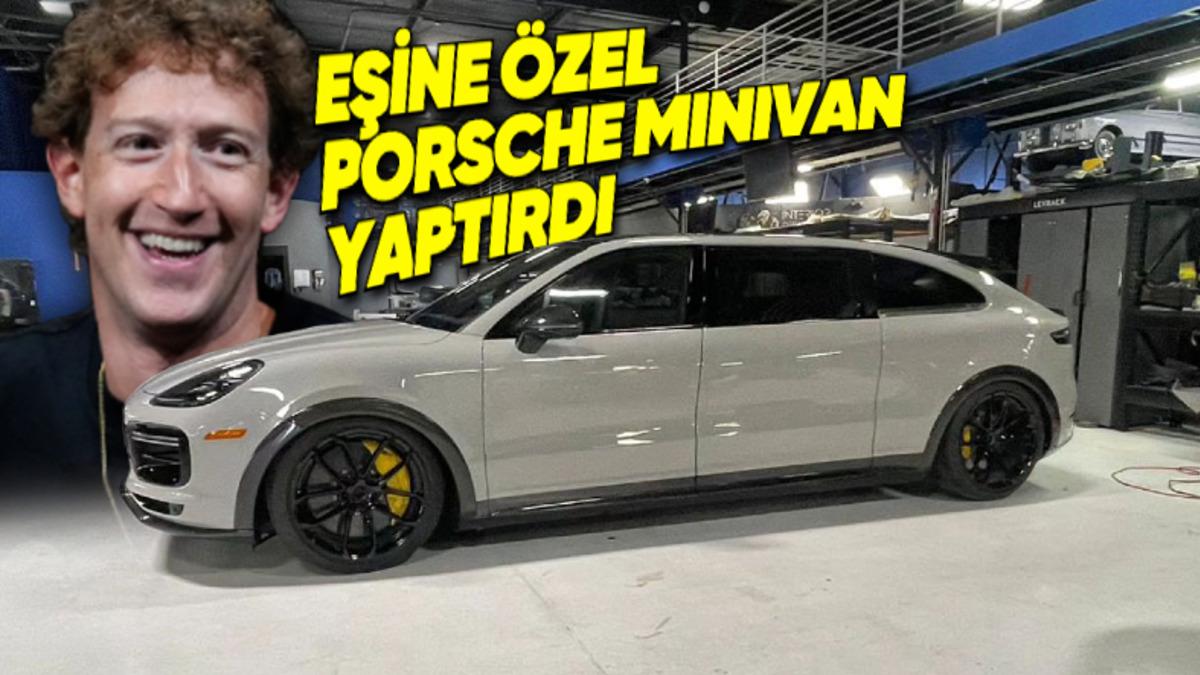 Mark Zuckerberg, Eşine Hediye Olarak Porsche’ye "Minibüs" Yaptırdı