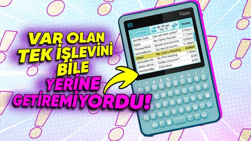 Zamanında Üretilen ve Yalnızca Twitter’a Girmeye Yarayan Twitter Peek, Neden Her Açıdan Büyük Bir Başarısızlığa Dönüştü?