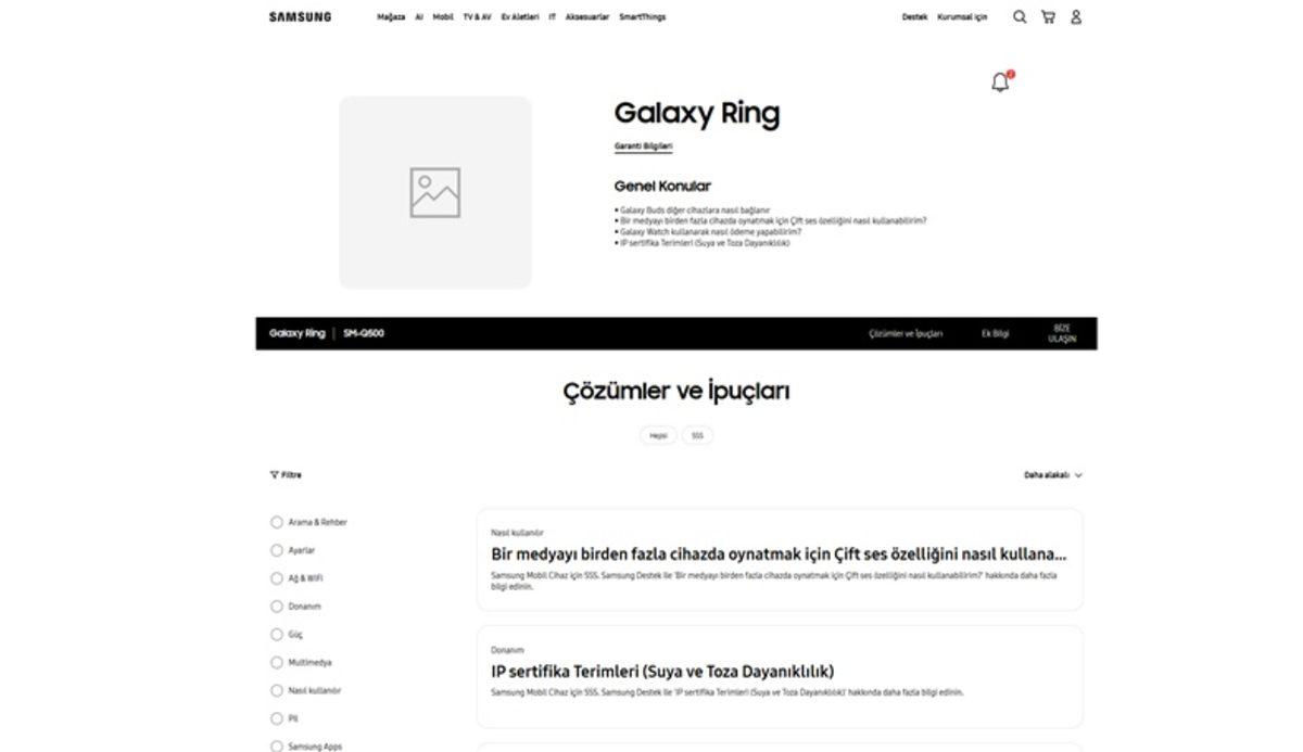 Samsung’un Akıllı Yüzüğü Galaxy Ring, Yakında Türkiye’de Satışa Sunulacak: Muhtemel Fiyatı Ne Kadar?