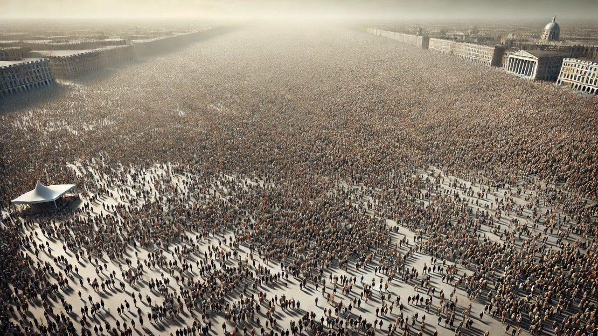 Dünyadaki Tüm İnsanları Bir Araya Getirsek Ne Kadar Alan Kaplardı? Sonucun Bu Kadar Şaşırtıcı Olacağını Hesaplarken Biz de Bimiyorduk!