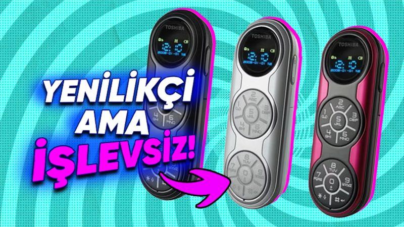 Toshiba’nın Hepsi Bir Arada Konseptli Garip Telefonu G450 Neden Başarısız Oldu? (En İlginç Tasarımlı Telefonlar Yarışmasına Girse Kazanır!)