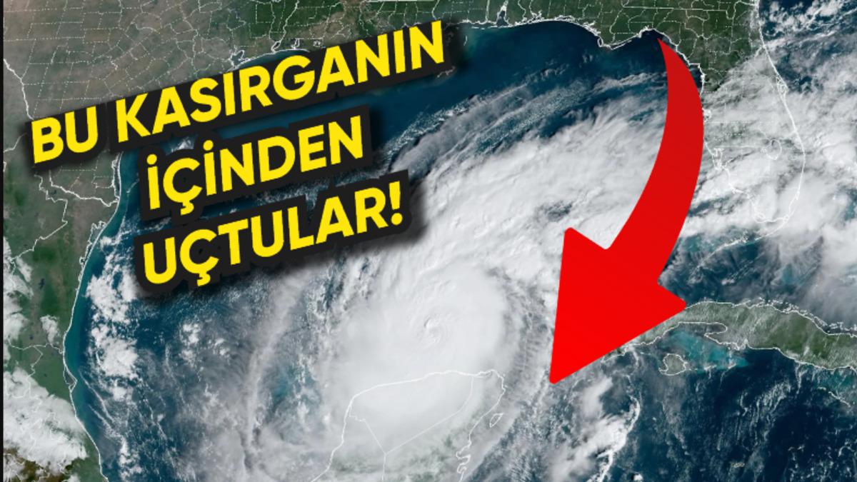 ABD’de Korku Yaratan Milton Kasırgası’nın İçinden Video Paylaşıldı