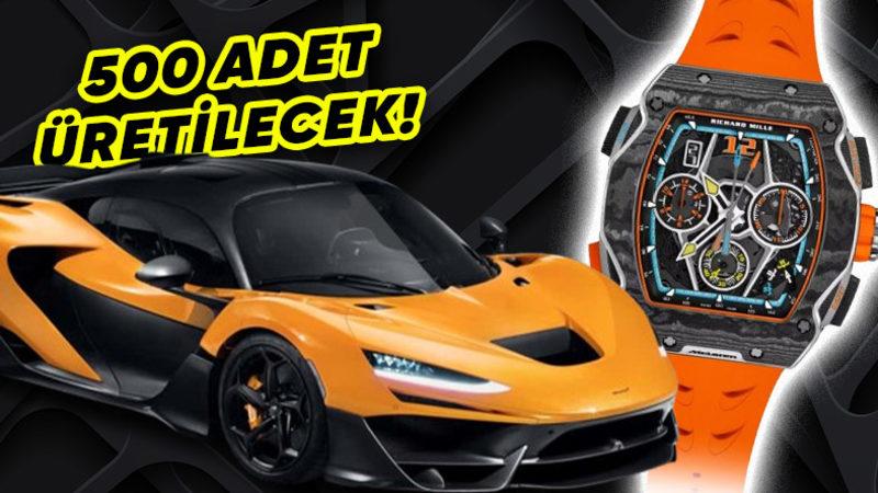 Lüks Saat Üreticisi Richard Mille’den McLaren W1 Sahiplerine Özel Saat: 9,3 Milyon TL!