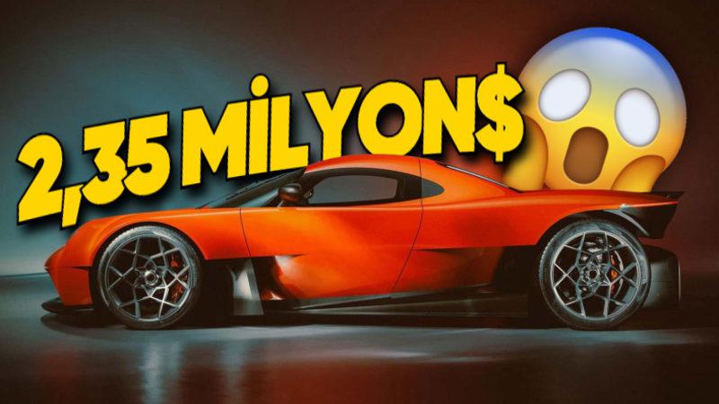 80 Milyon TL’lik Süper Otomobil Oilstainlab HF-11 Tanıtıldı (Transformers Gibi Açılıyor)