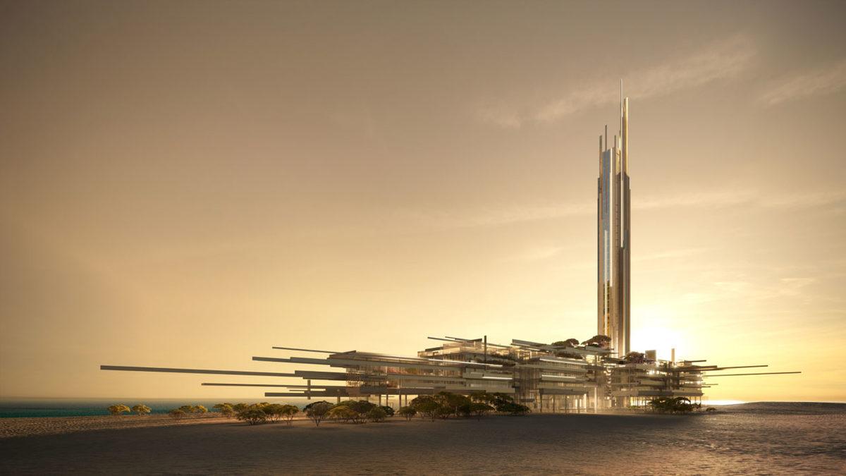 Suudi Arabistan’ın Çölün Ortasına İnşa Ettiği, Gelecekten Gelmiş Gibi Görünen Turizm Projesi: Epicon