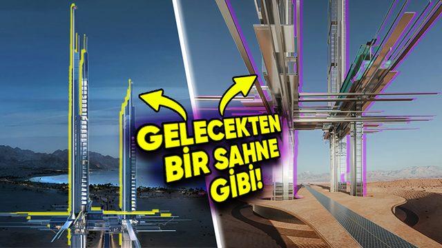 Suudi Arabistan’ın Çölün Ortasına İnşa Ettiği, Gelecekten Gelmiş Gibi Görünen Turizm Projesi: Epicon