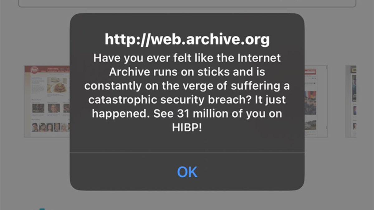 Internet Archive Siber Saldırıya Uğradı: 31 Milyon Kullanıcı Verisi Sızdırıldı