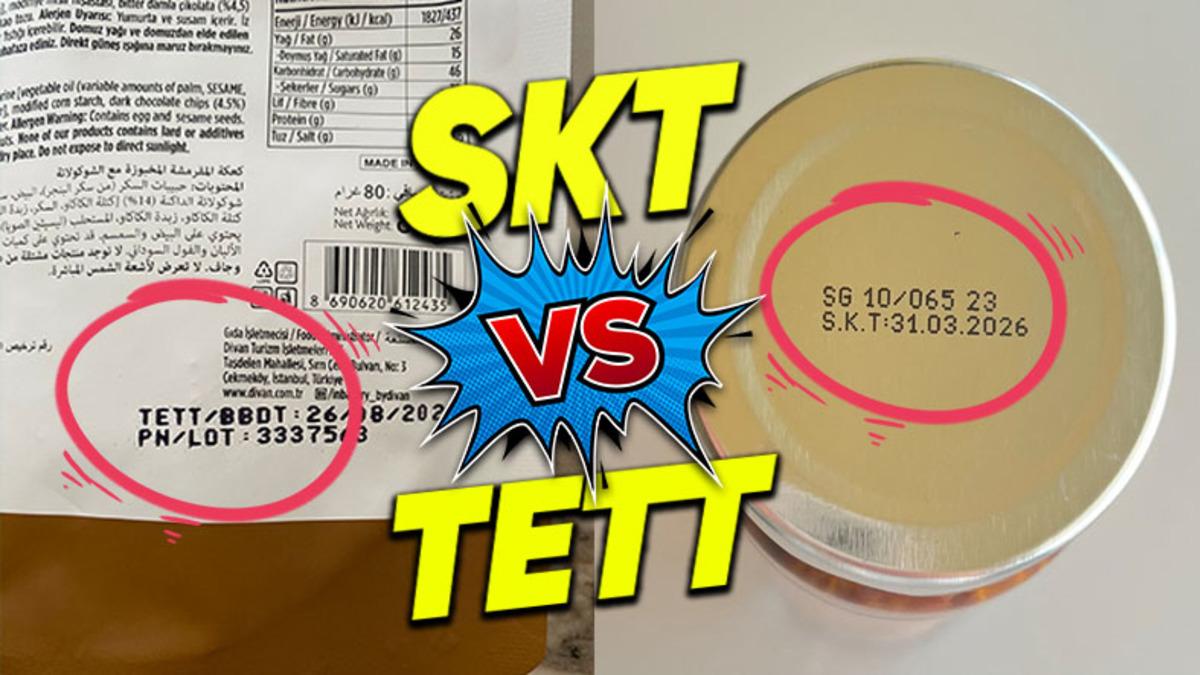 Yiyecek ve İçecek Paketlerinin Üzerinde Yazan ’’SKT’’ ve ’’TETT’’ Arasında Ne Fark Var? Tüketmeden Önce Hangisini Dikkate Almalıyız?