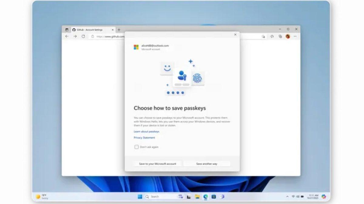 Windows 11 Passkey Güncellemesi: Yeni Özellikler ve 1Password Entegrasyonu