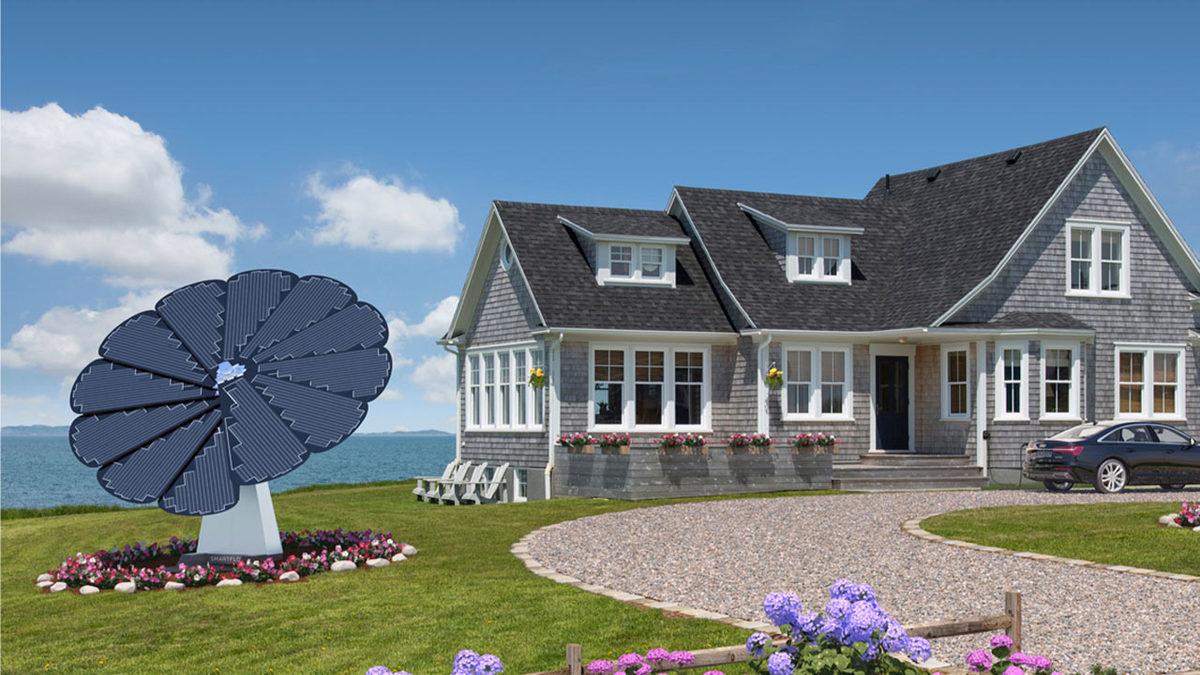 Ay Çiçeklerini Örnek Alan Yüksek Teknolojili Güneş Paneli Smarflower’ın Kendine Hayran Bırakan Teknolojisi (Yeşil Enerji ve Estetiği Birleştirmiş!)