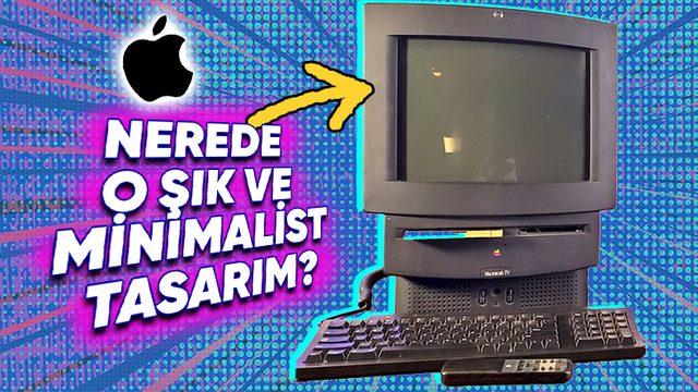 Apple’ın Devrimsel Olarak Lanse Ettiği Macintosh TV’si Neden Büyük Bir Başarısızlık Olmuştu? (Sorun Sadece Donanımı Değil!)
