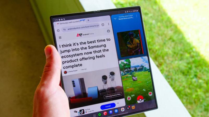 Samsung Galaxy Z Fold 6 SE ile Birlikte Katlanabilir Ekranlar "Pürüzsüz" Hâle Gelebilir