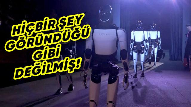 Kandırıldık: Tesla’nın Optimus Robotlarının İnsanlar Tarafından Yönetildiği Ortaya Çıktı