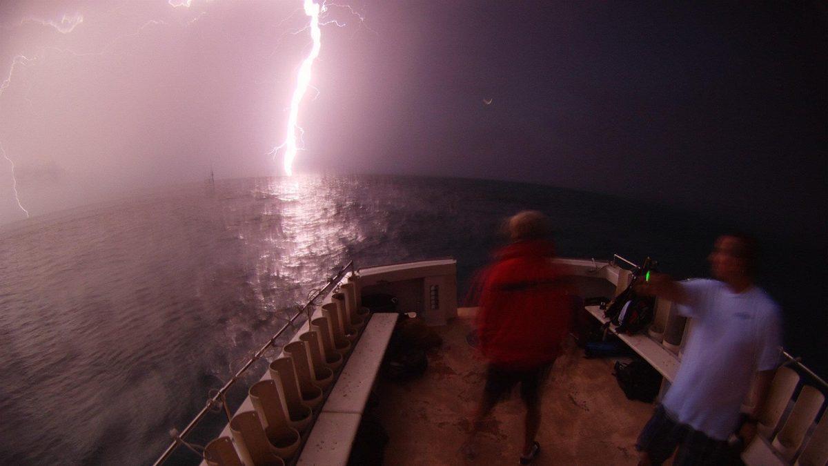 30 Bin Derece Sıcaklığa Kadar Çıkabilen Yıldırım Suya Düştüğünde Balıkların Başına Neler Geliyor?
