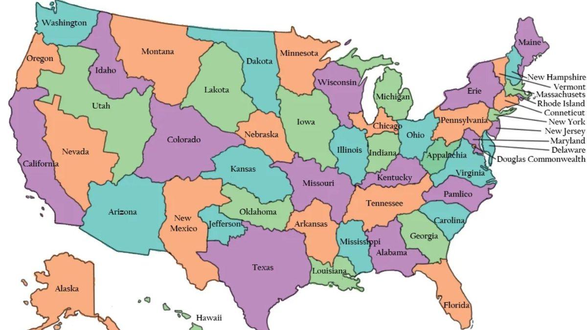 ABD Eyaletlerinin Sınırları Neden Bazı Ülke Sınırlarının Aksine Cetvelle Çizilmiş Gibi Dümdüzdür?