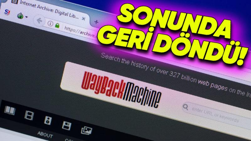 31 Milyon Kullanıcı Verisinin Çalındığı Siber Saldırıya Kurban Giden Internet Archive, Yeniden Kullanıma Açıldı