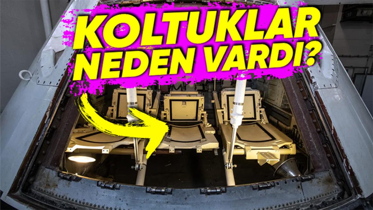 Eğer Apollo Kapsülünde Astronotlar Oturmadılarsa Neden İçeride Üç Tane Koltuk Vardı? (Olmasa Olmazmış)