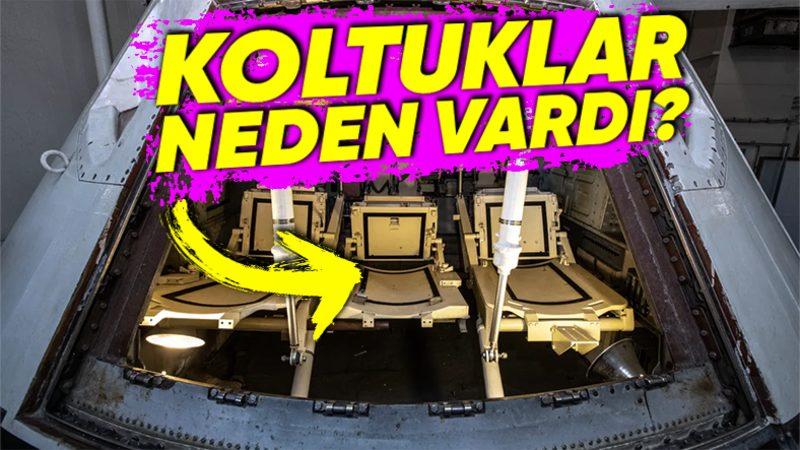 Eğer Apollo Kapsülünde Astronotlar Oturmadılarsa Neden İçeride Üç Tane Koltuk Vardı? (Olmasa Olmazmış)