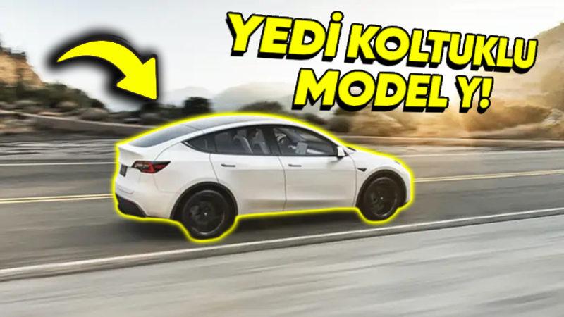 Yedi Koltuklu Tesla Model Y Ortaya Çıktı