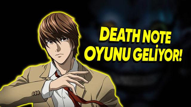 Sevilen Anime Serisi Death Note’un Oyunu Geliyor