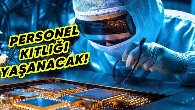 2030’da 1 Trilyon Dolara Ulaşacak Çip Endüstrisi, Kalifiye Eleman Kriziyle Karşı Karşıya