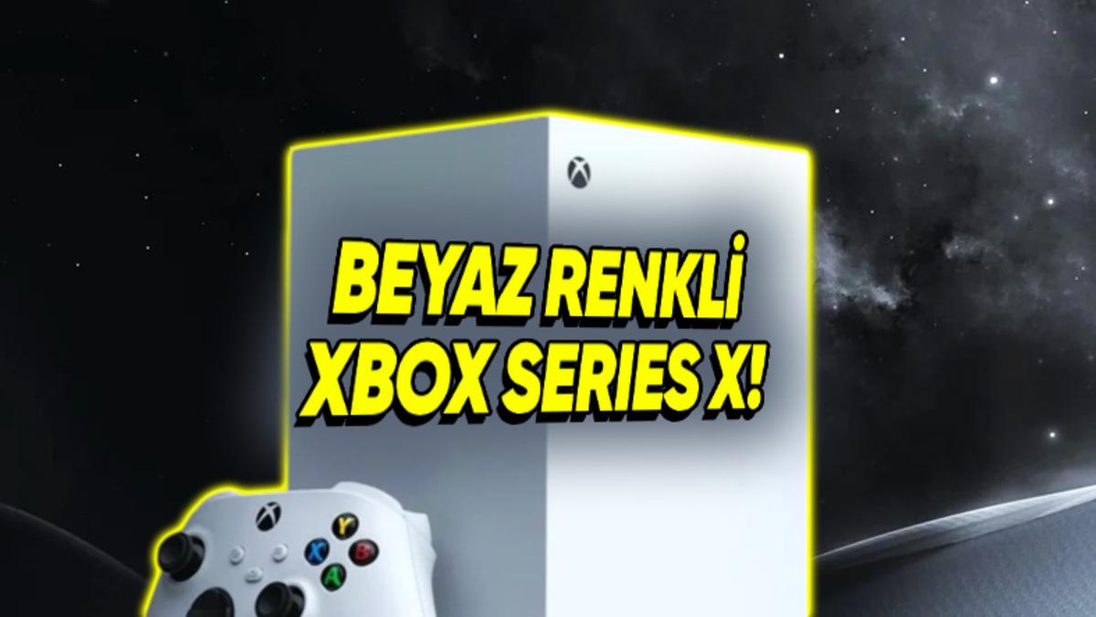 Beyaz Xbox Series X Gün Yüzüne Çıktı (Ciddi Bir Farkla...)