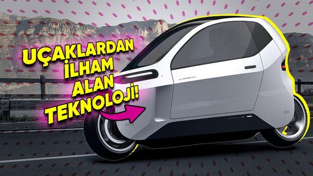 Uçak Teknolojisinden İlham Alarak Üretilen Motosikletin, Kendine Hayran Bırakacak Özellikleri (Şehir İçi Ulaşımı Kökünden Değiştirebilir!)