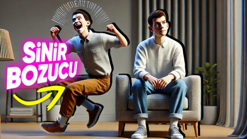 Hareketli İnsanlar Sinirinizi mi Bozuyor? O Zaman Nur Topu Gibi Bir Misokineziniz Olabilir!
