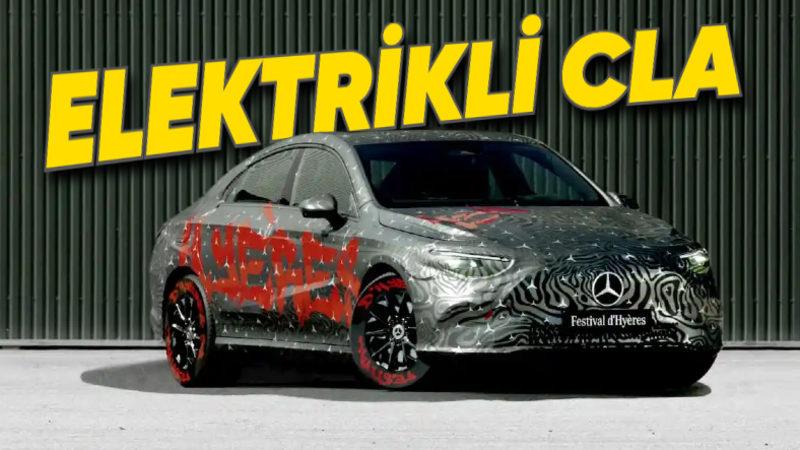 Mercedes, Tesla Model 3 Rakibi Olacak Elektrikli CLA’nın Tasarımını Paylaştı!