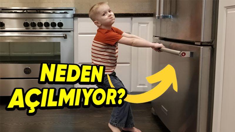 Buzdolabı Kapaklarını Kapattıktan Birkaç Saniye Sonra Tekrar Açmak Neden Bu Kadar Zordur?