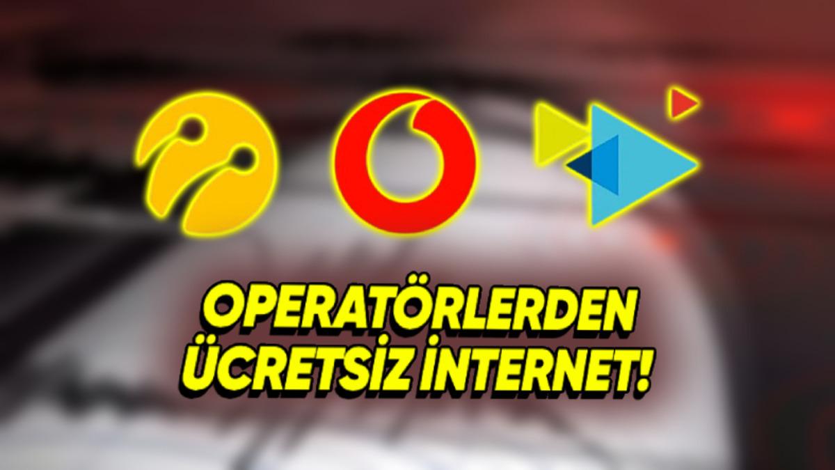 Telefon Operatörleri, Deprem Bölgesindeki Vatandaşlara Ücretsiz İnternet Sağlayacak