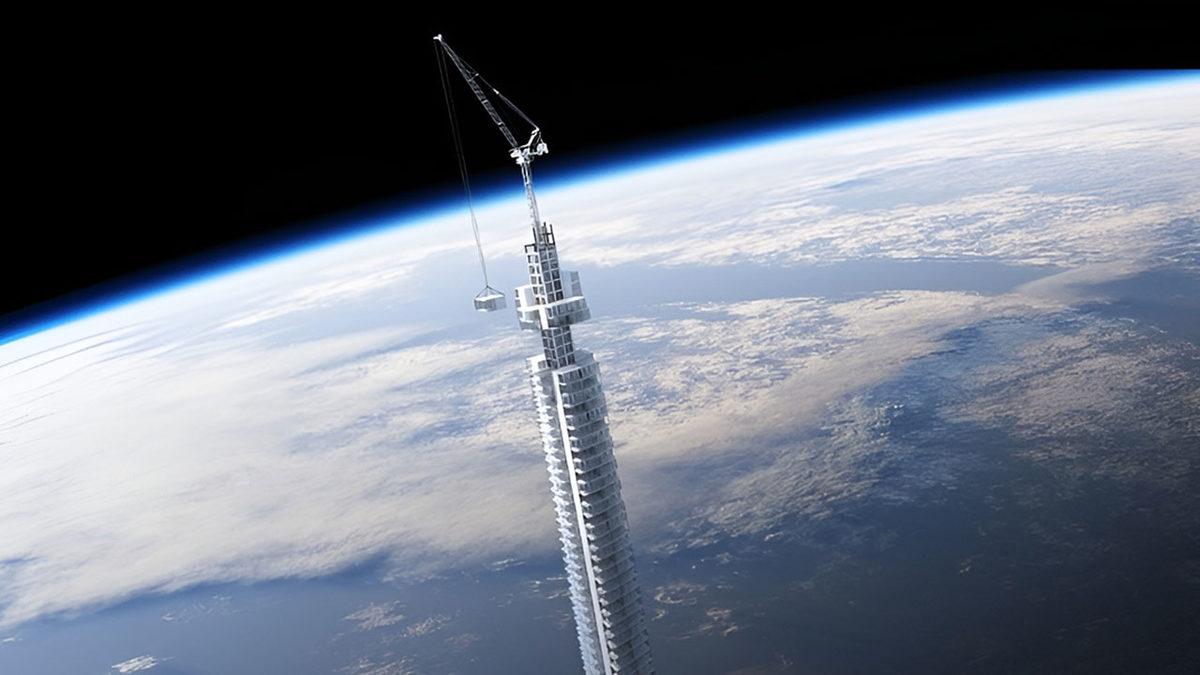 50.000 Km Yükseklikteki Bir Asteroide Bağlı Olarak Süzülecek, Sınırları Zorlayan Gökdelen Projesi (“Yok Artık!” Dememek Elde Değil!)