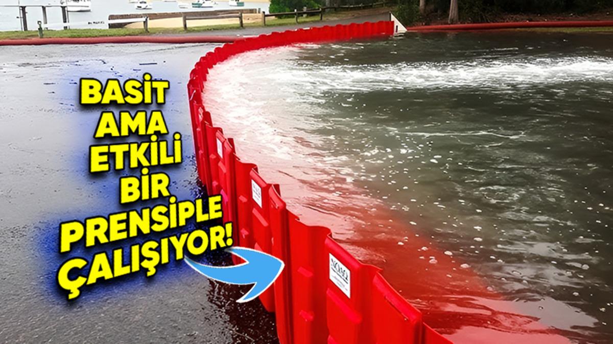 L Şeklindeki Bu İnce Bariyerler Nasıl Sel Felaketlerinin Önüne Geçebiliyor? (Basit Ama Etkili Bir Mühendisliği Var!)