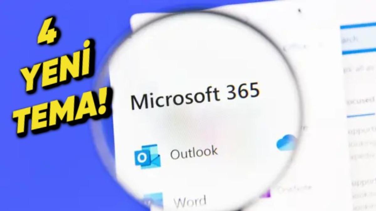 Microsoft Outlook 4 Yeni Tema ile Geleceğini Duyurdu! (Yapay Zekâ ile Tasarımlar Kişiselleştirilebilecek)