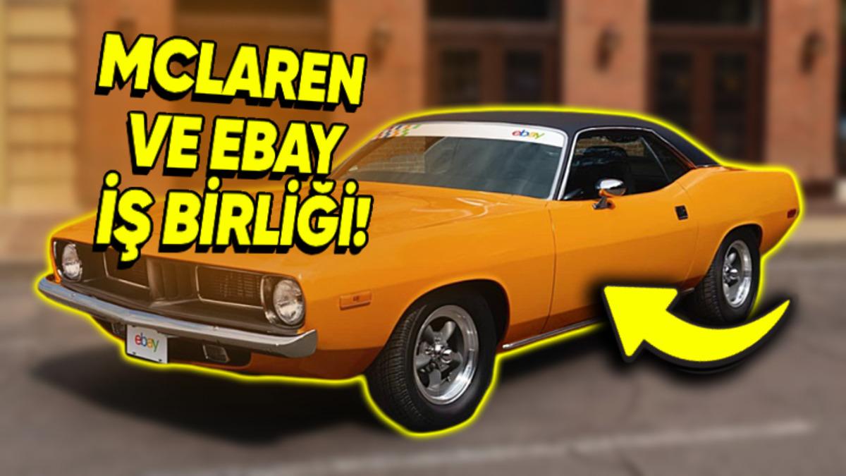 McLaren ve eBay, 1973 Plymouth Barracuda’yı Modifiye Ettiler (Görmek İçin Bile Binlerce Kilometre Yol Kat Etmeniz Gerek)
