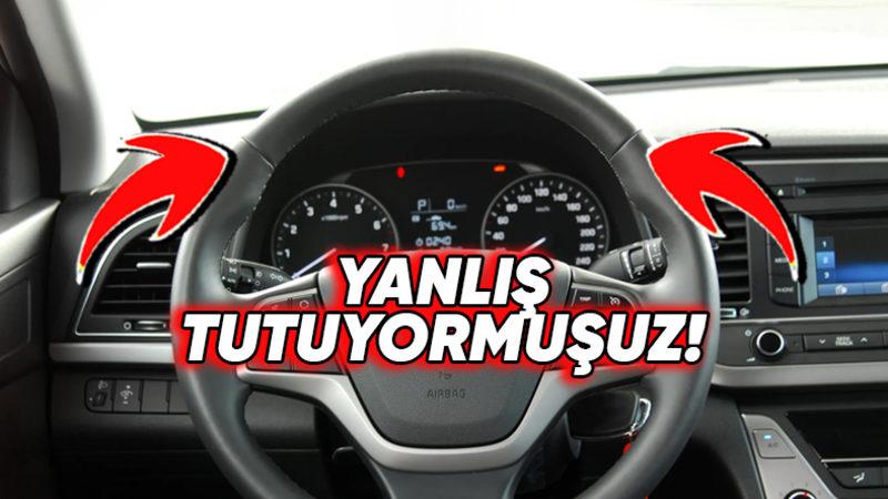 Direksiyonlar Neden Dümdüz Değil de Bu Şekilde Her İki Yanda Çıkıntı Olacak Şekilde Üretiliyor? Sebebini Öğrendikten Sonra Direksiyon Tutuşunuz Değişecek!