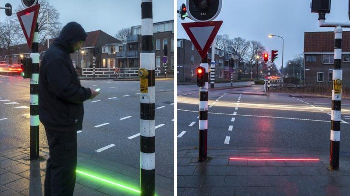 Trafik Işıkları, Güney Kore’nin Bazı Şehirlerinde Yolların Yanı Sıra Neden Ayağınızı Bastığınız Yerlerde de Bulunur?