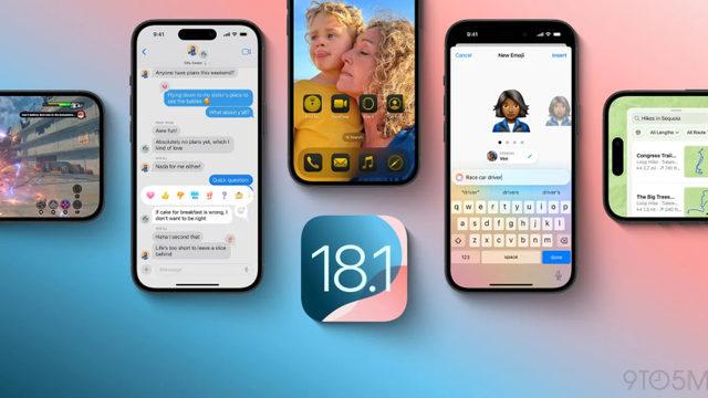 Apple, iOS 18.1 RC, iPadOS 18.1 RC, macOS 15.1 RC, visionOS 2.1 RC, tvOS 18.1 RC ve watchOS 11.1 RC’yi Geliştiriciler İçin Yayımladı: Nasıl İndirebilirsiniz?