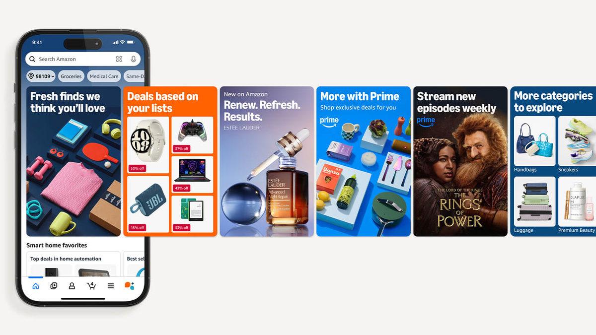 Amazon Mobil Uygulamasının Tasarımı Yenilendi: Daha Kişiselleştirilmiş Bir Deneyim Sunulacak