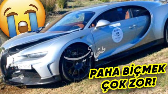 Yüz Milyonlarca Liralık Trafik Kazası: İki Bugatti Chiron, Yol Vermemek İçin Birbirine Girdi [Video]