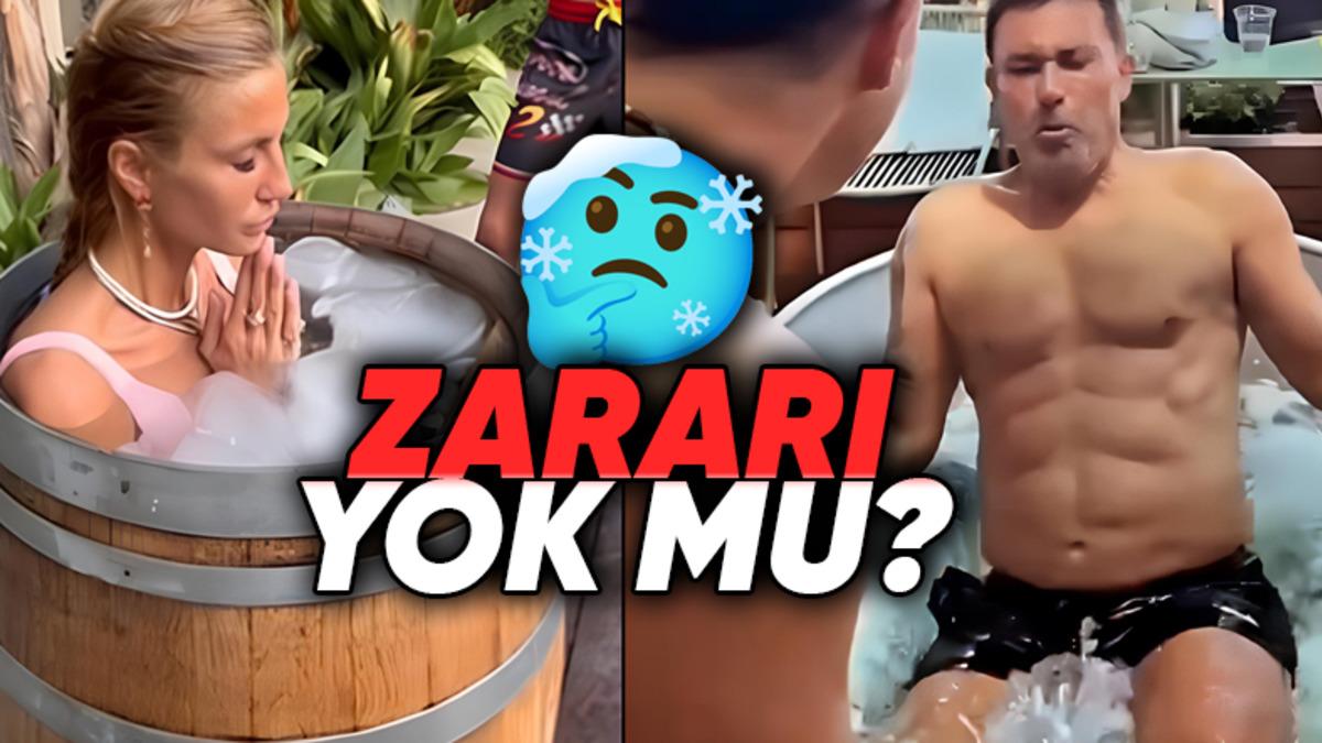 Son Dönemlerde Ünlüler Arasında da Popüler Olan ’Buz Gibi Suya Girmek’ Gerçekten de Vücuda İyi Geliyor mu?