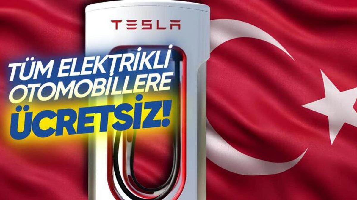 Tesla, 29 Ekim’de Türkiye’deki Tüm Elektrikli Araçları Ücretsiz Şarj Edecek!